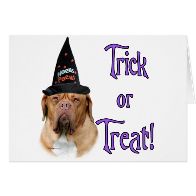 Dogue de Bordeaux Trick (Anverso (Horizontal))