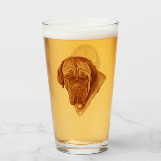 Dogue Marrón De Burdeos, (Anverso (lleno))