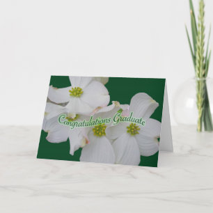 Dogwood Blossoms Felicitaciones Tarjeta de Graduad