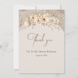 Dogwood Dreams Boda Gracias Tarjeta