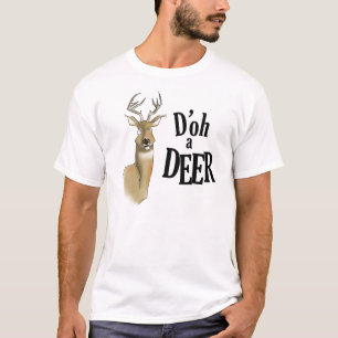 D'oh una camiseta de los ciervos