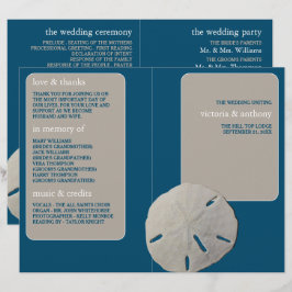 Dólar de arena, programa de bodas de Ocean Blue Be