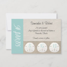 Dólar de arena y dulce de borrega 16 Invitación