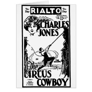 Dólar Jones el VAQUERO 1924 del CIRCO