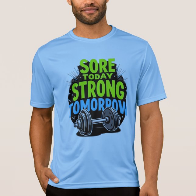 dolir hoy fuerte mañana.jpg camiseta (Anverso)