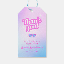Doll Fiesta Gift Etiqueta Doll Birthday Party Pink
