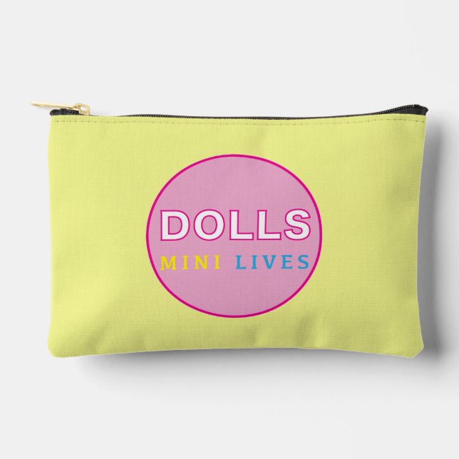 Dolls Mini vidas Bolsa oficial de cosmética y de a (Anverso)