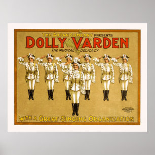 Dolly Varden - Impresión de teatro de época