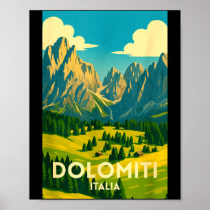 Dolomitas italia senderismo y esquí paisaje arte