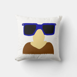 Dolor de bigote incognito y almohada de vidrio