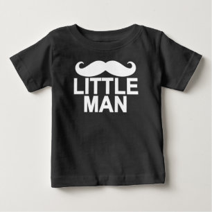 Dolor de bigote Pequeño Hombre Bebé y Camisetas de