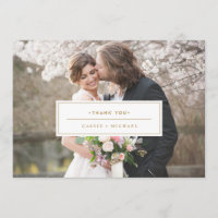 DOLOR DE ORO GRACIAS boda DE TARJETAS gracias tarj