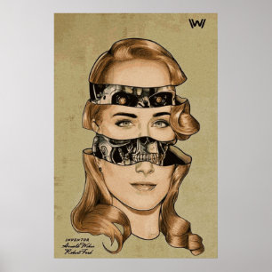 Dolores de la obra de arte Westworld Sci Robot
