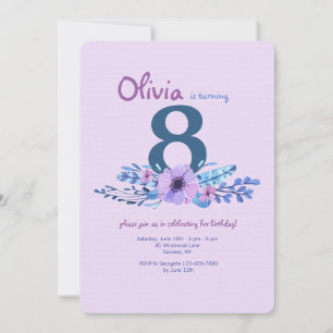 Dolores en invitación rosa