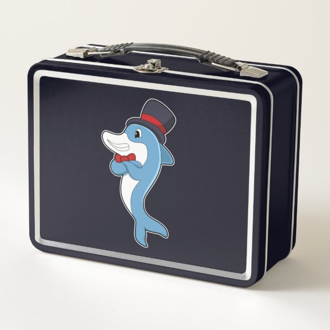 Dolphin as Gentleman with Hat (Anverso)