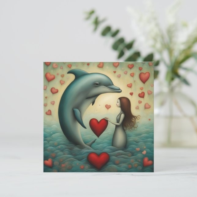 Dolphin Love 1 (Anverso de pie)