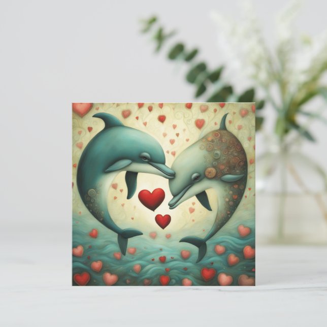 Dolphin Love 2 (Anverso de pie)