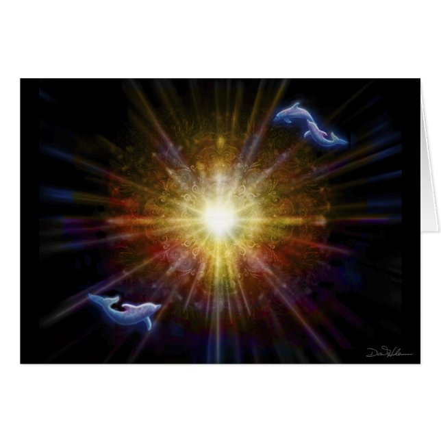 Dolphin Mandala (Anverso (Horizontal))