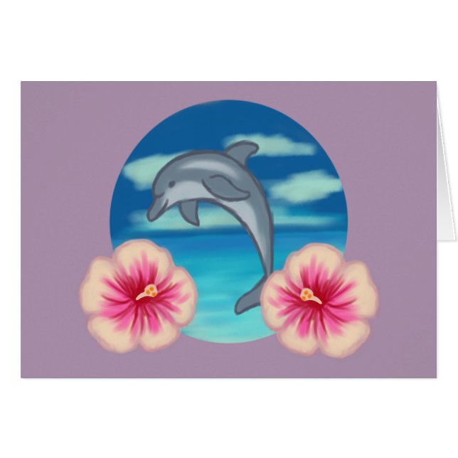 Dolphin Paradise (Anverso (Horizontal))
