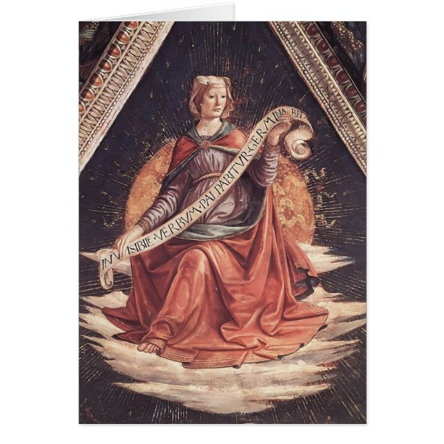 Domenico Ghirlandaio: Una sibila (Frente)