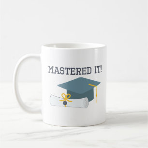 Dominado lo taza de café divertida del regalo de