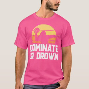 Dominar O Ahogar Camisetas Vintage De Polo De Agua