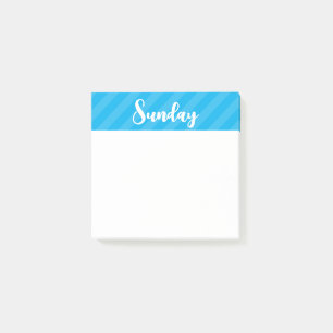 Domingo - Azul - Días de la semana - Publicar nota