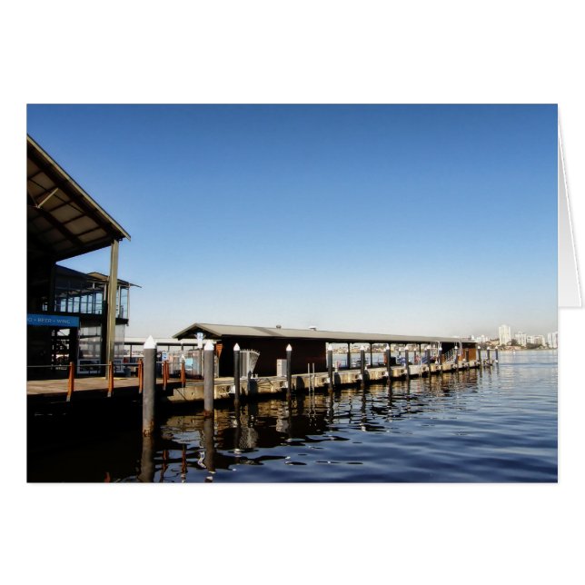 Domingo del cielo azul en Perth, Australia (Anverso (Horizontal))