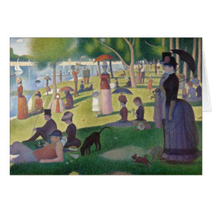 Domingo en la pintura de La Grande Jatte Seurat