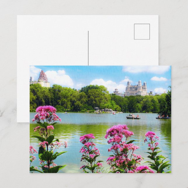 DOMINGO EN LA postal DEL PARQUE CENTRAL (Anverso / Reverso)