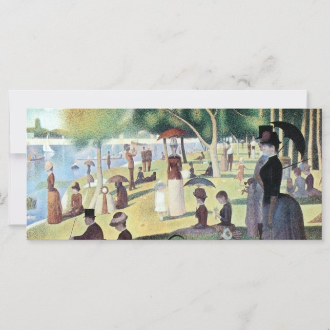 Domingo por la tarde, Isla La Grande Jatte por Seu (Anverso)