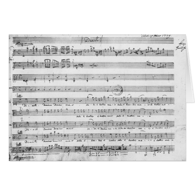 Domingo Vespers, 1779 (Anverso (Horizontal))