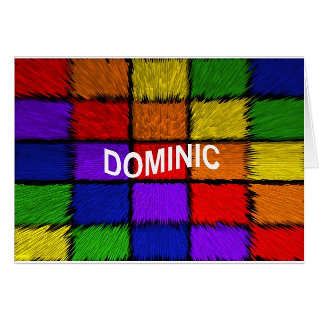 DOMINIC (Anverso (Horizontal))