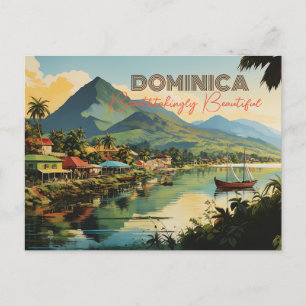 DOMINICA BONITA TARJETA POSTAL