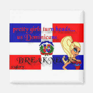 Dominicanos rompen el imán cuadrado del cuello