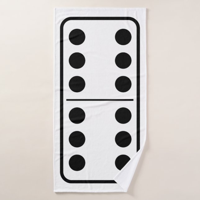 Domino 6 (Toalla de baño)