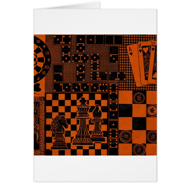 dominó de dominó de las fichas de ajedrez (Frente)