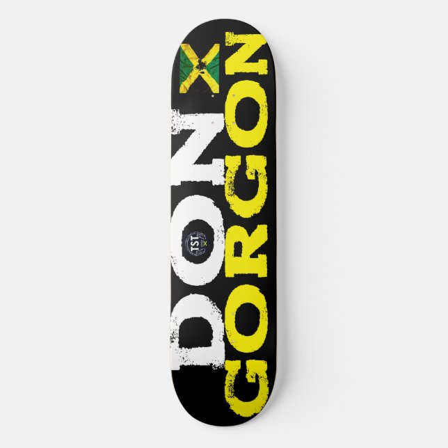 DON GORGON  JMT 8 1/2" Tabla de Skateboard (Anverso)