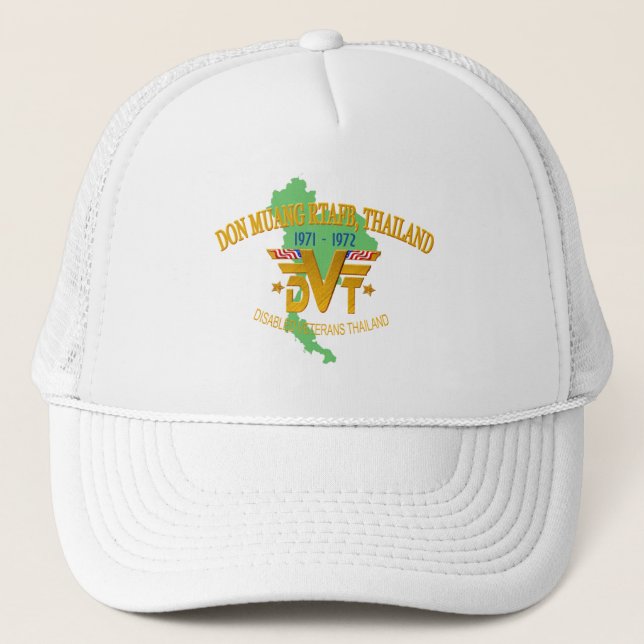 Don Muang RTAFB, gorra del camionero de Tailandia (Anverso)
