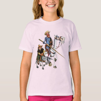 DON QUIJOTE, SANCHO, ROCINANTE Y RUCIO - Camiseta