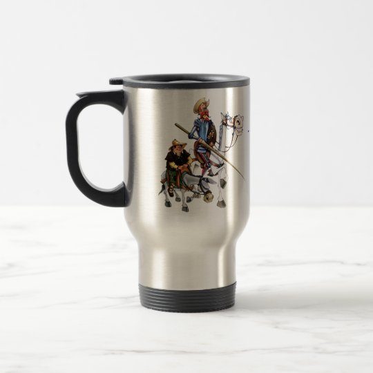 DON QUIJOTE, SANCHO, Taza - taza de Cervantes