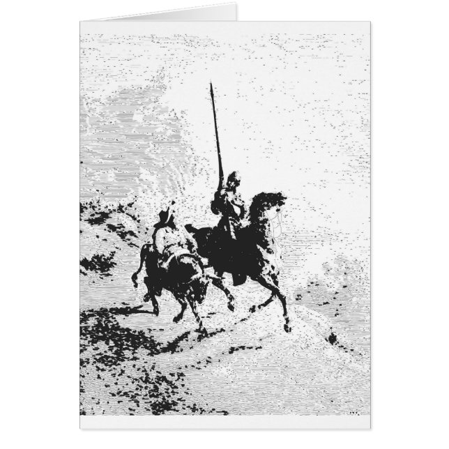 Don Quijote y Sancho Panza (Frente)