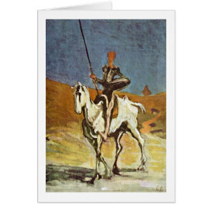 Don Quijote Y Sancho Panza De Honore Daumier