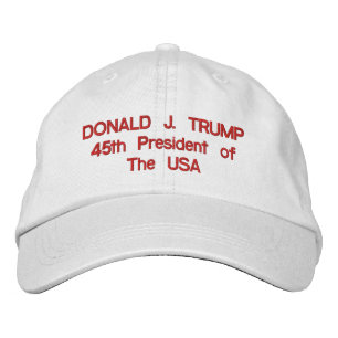 Donald J. Trump 45° presidente del Gorra de Estado