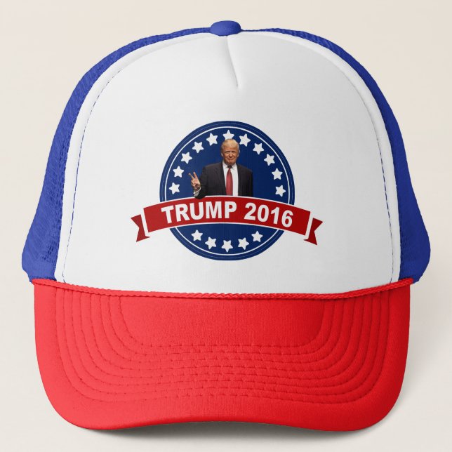 Donald Trump 2016 gorras (Anverso)