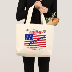 Donald Trump 2020 - Bolsa Jumbo Tote