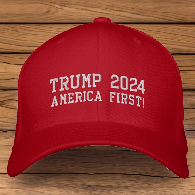 Donald Trump 2024: El primer Gorra rojo de Estados (trump 2024 america first hat)