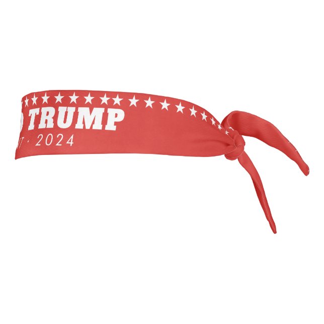 Donald Trump 2024 - estrellas modernas y rojo (Girar 90)