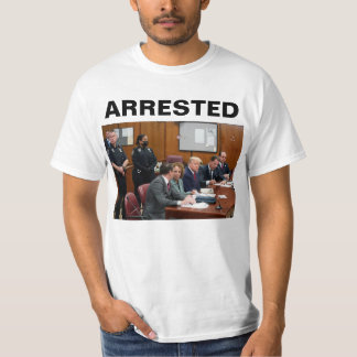 Donald Trump arrestó a camiseta