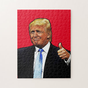 DONALD TRUMP ART JIGSAW PUZZLES